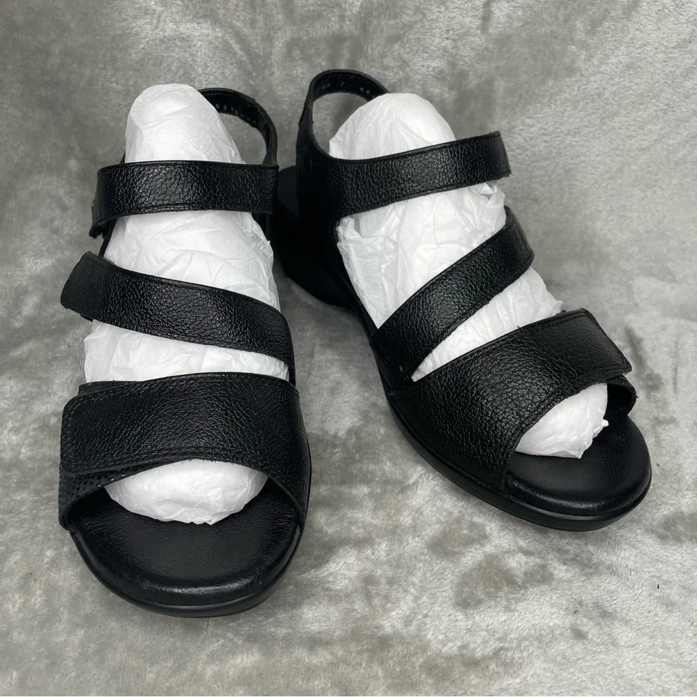Flexi Wedge Velcro Sandals Woman's Size 7 1/2
